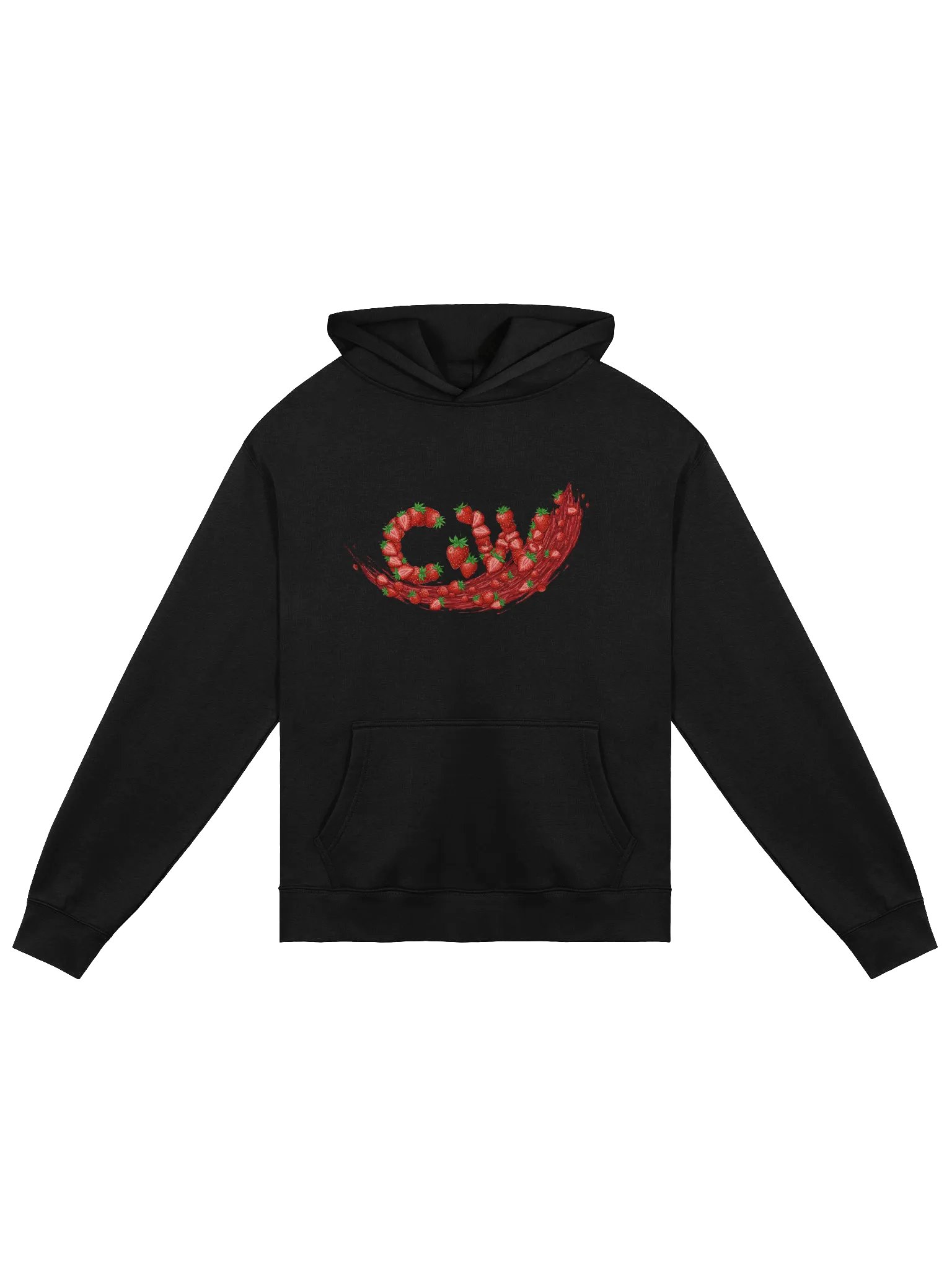 Berry Waves Graphic Hoodie product image (2)