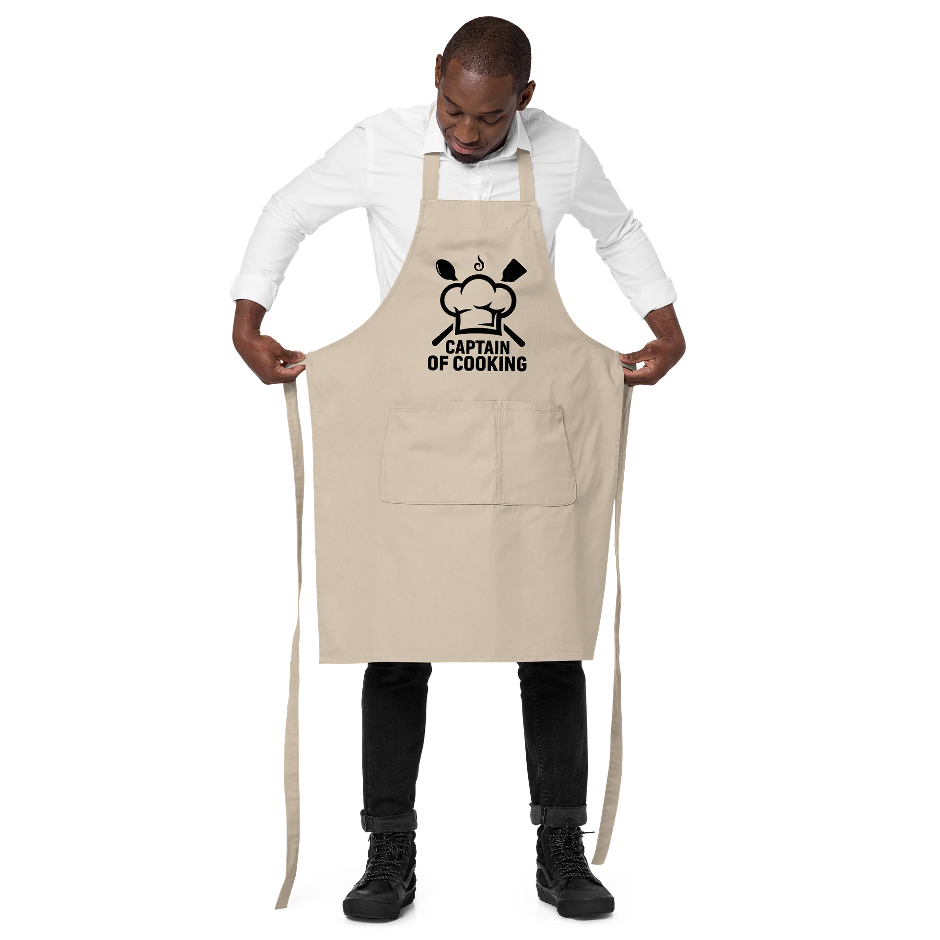 Captain of Cooking – Premium Funny Chef Apron Gift product image (2)