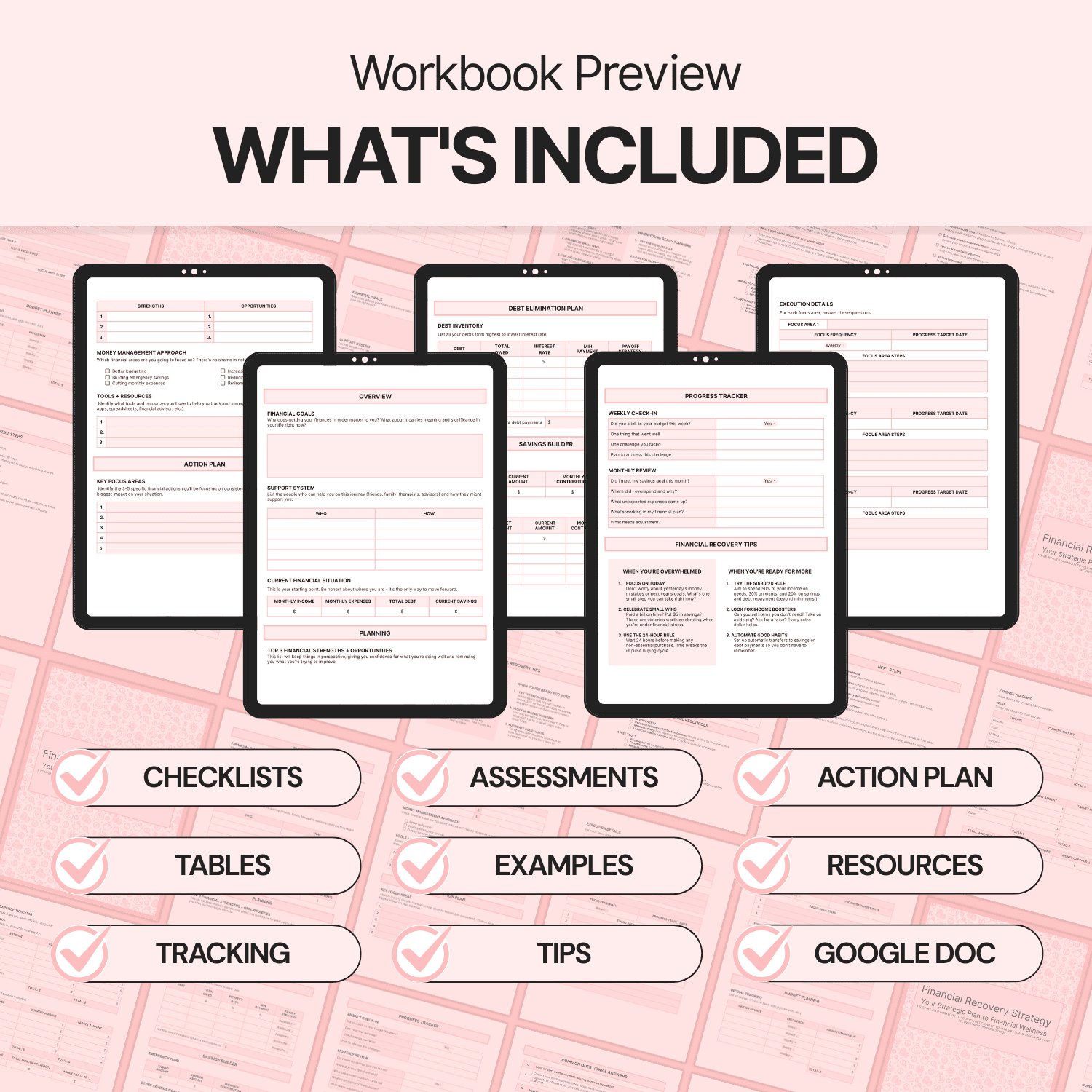 Financial Recovery Strategy - Google Docs product image (2)