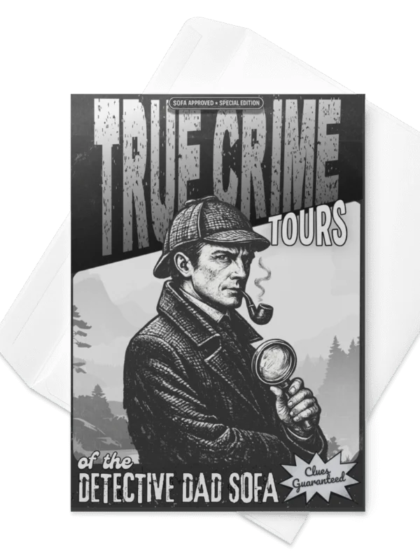 True Crime Tours Detective Dad Card product image (19)