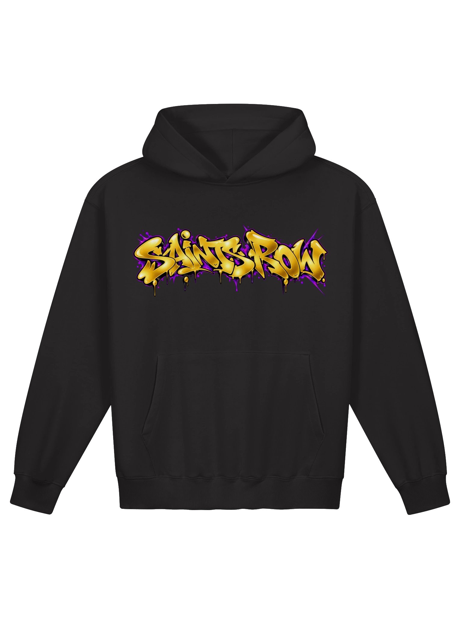 Gold Graffiti Hoodie product image (1)