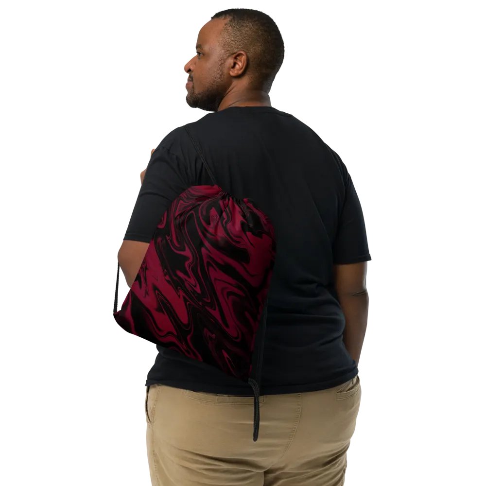 Stylish Swirl Drawstring Bag product image (6)