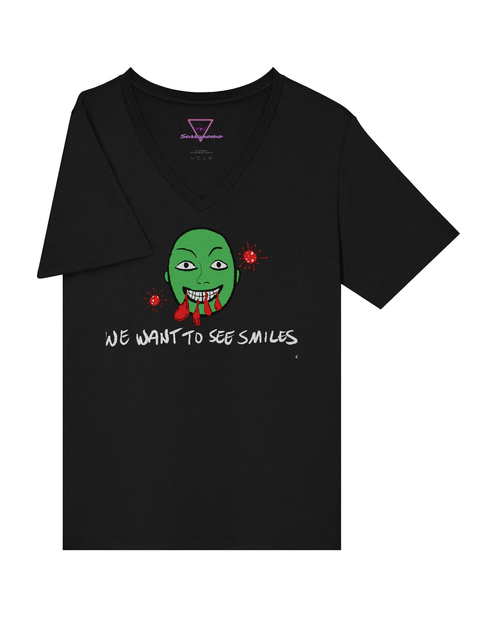 The Real Grinch V-neck tee product image (21)