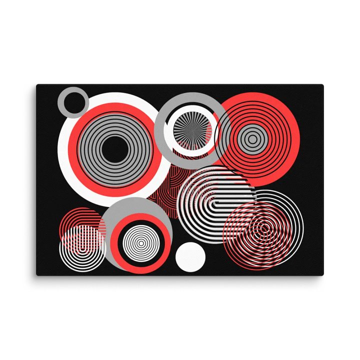 Ethereal Circles Canvas product image (6)