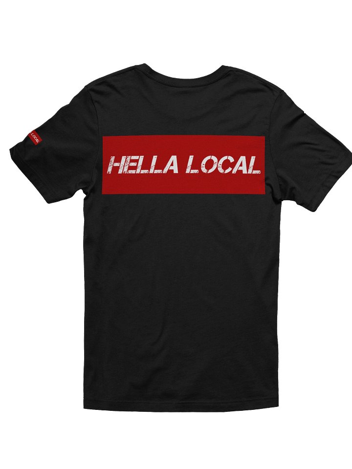 Hella Local Black Tee product image (1)