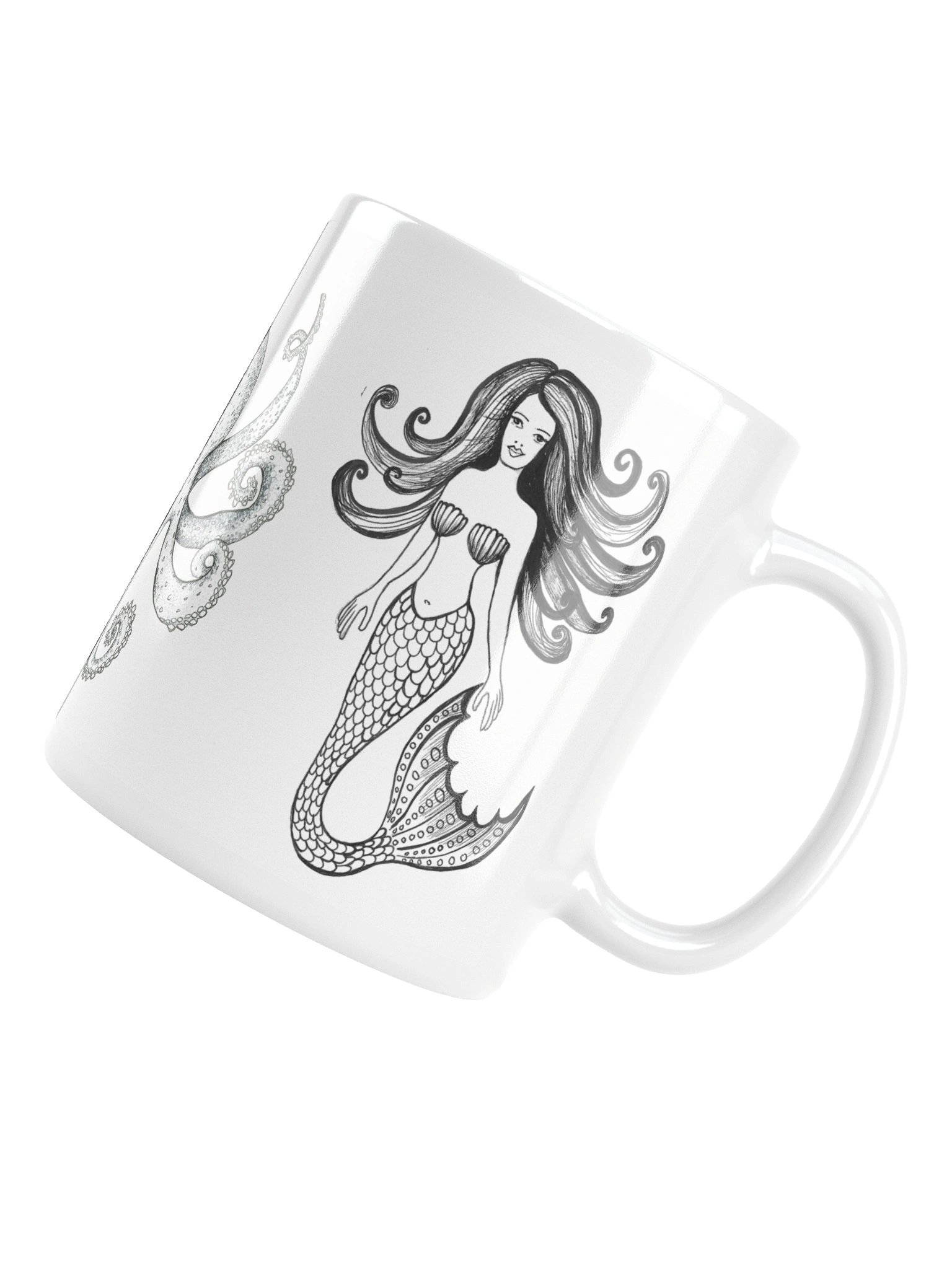 Mermaid Octopus Mug product image (14)
