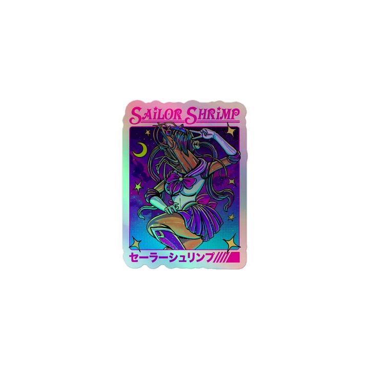 Holo Sailor Shrimp Sticker product image (1)