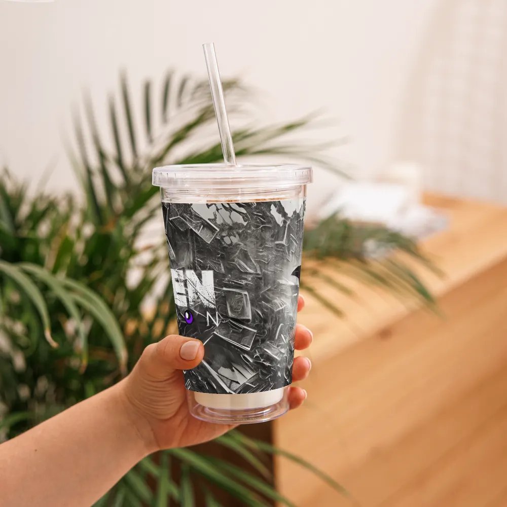 Raven Fiction Double Wall Clear Plastic Tumbler (16 oz) product image (11)