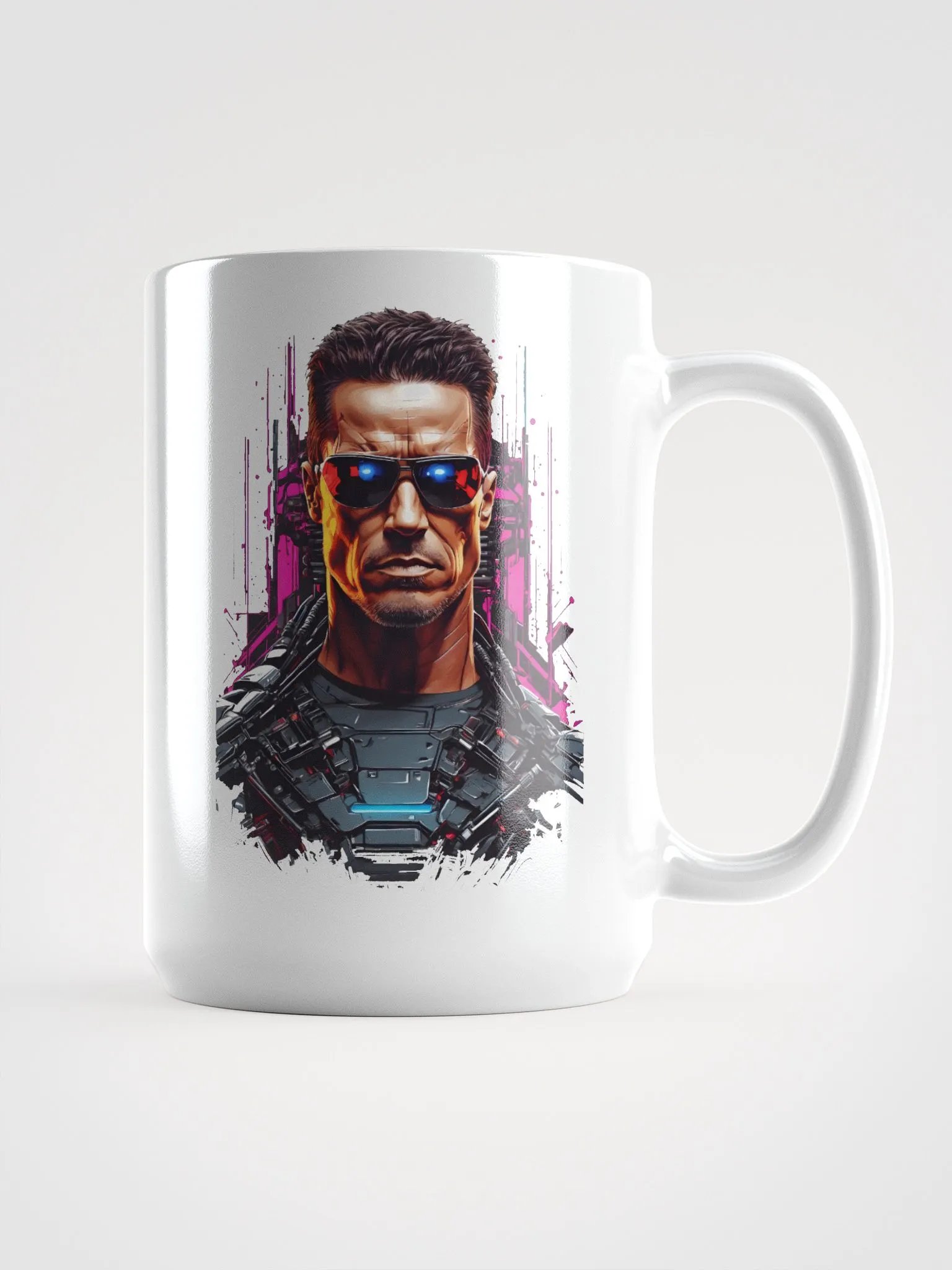 Cybernetic Cityscape Mug product image (1)