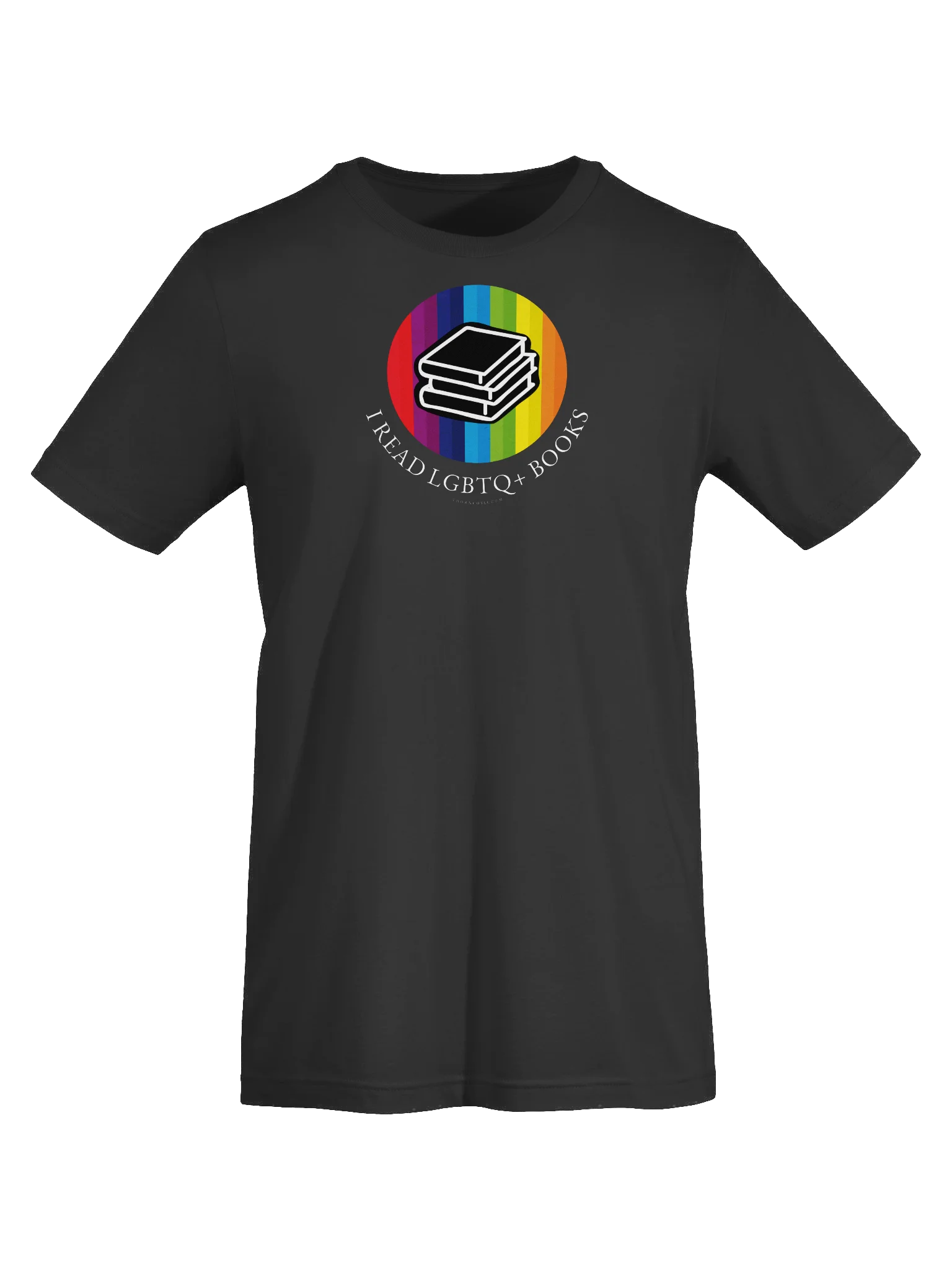 I Read LGBTQ+ Books Soft Cotton T Shirt product image (7)