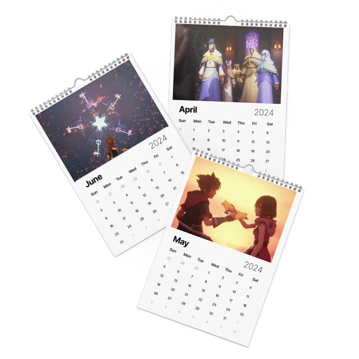 Kingdom Hearts 2025 Calendar product image (2)
