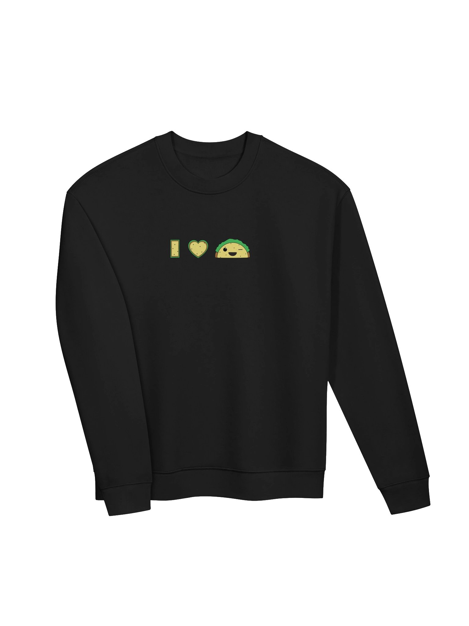 I Heart Taco Cheeks Sweatshirt product image (3)