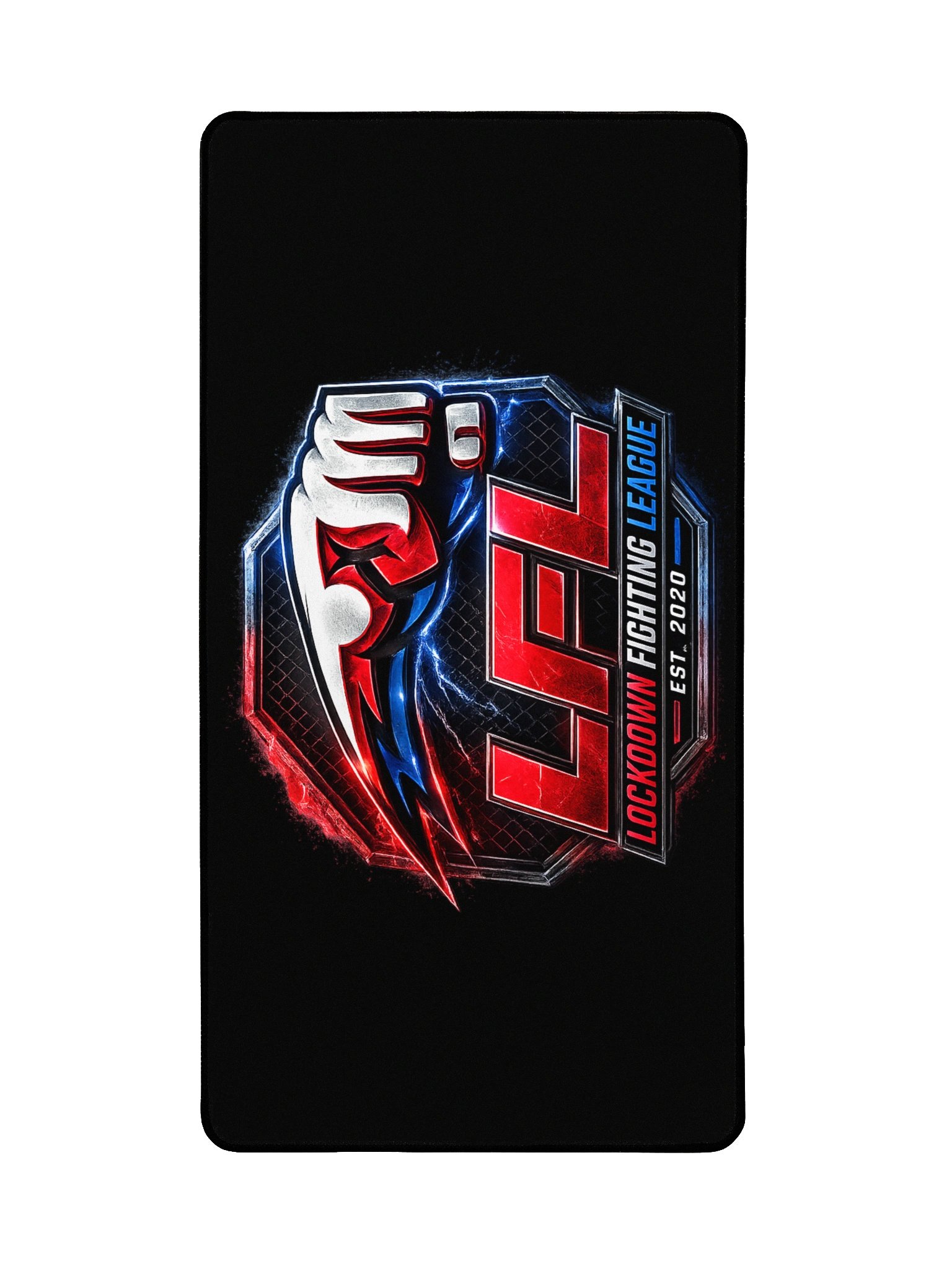 LFL Lockdown Fighting League Desk Mat (Black) product image (2)