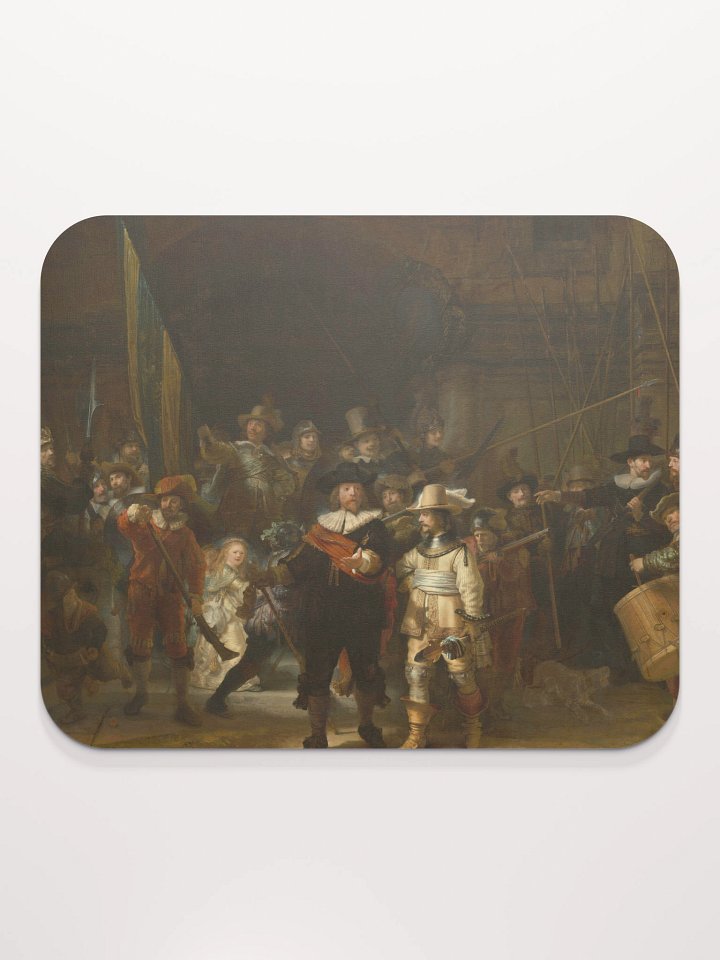 Rembrandt - The Night Watch (De Nachtwacht) – Mouse Pad product image (2)