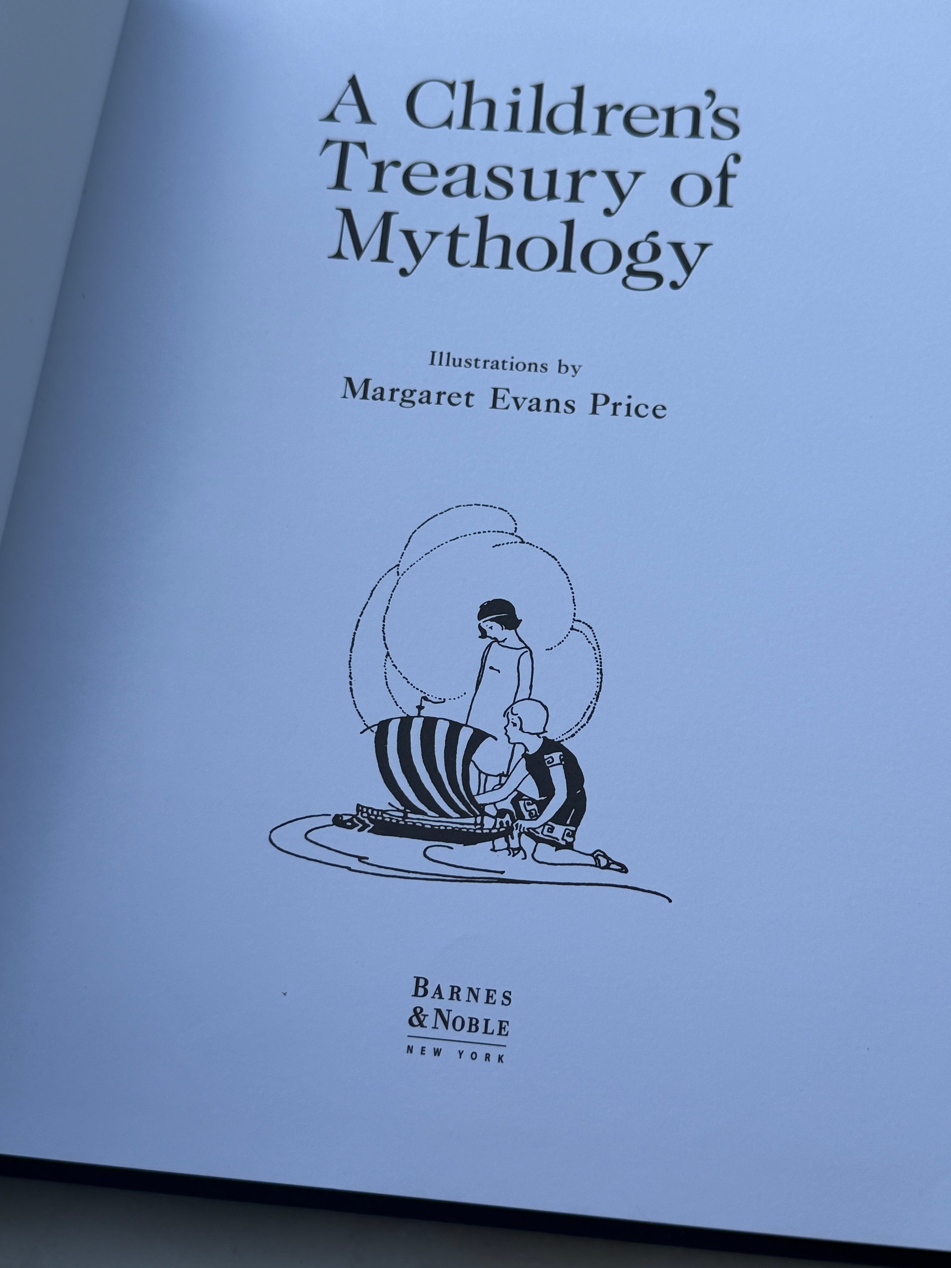1993 | A Children’s Treasury of Mythology | Margaret Evans Price | Illustrated Hardcover product image (2)