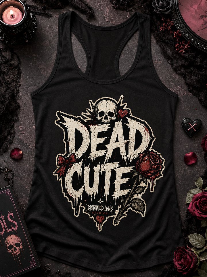 Dead Cute Racerback Tank product image (2)