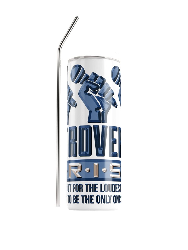Introverts Arise, 20oz Tumbler, Blue product image (1)