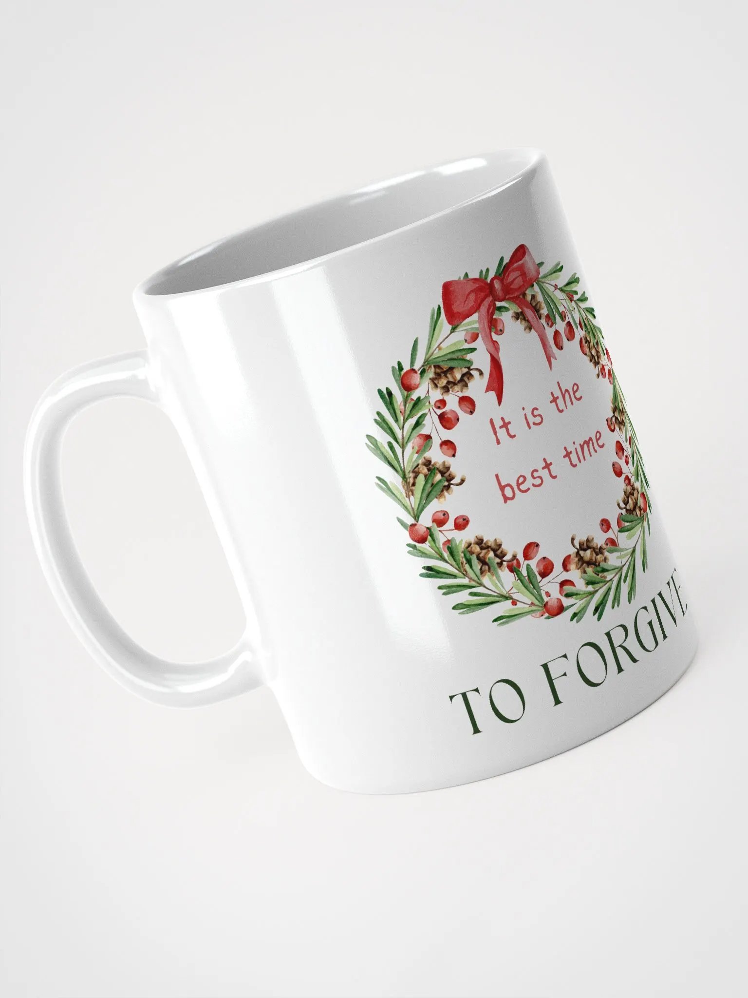 Forgiveness White Glossy Mug product image (2)