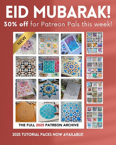 Eid Sale! 30% off in my shop for Patreon Pals

Aren't I glad we have two Eids!  Seeing as I didnt' get my act together for th...
