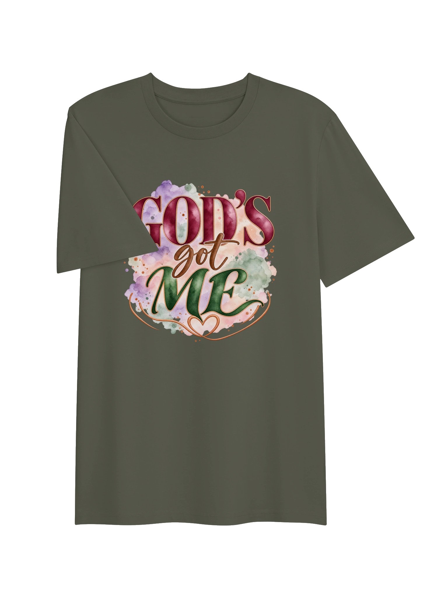 God’s Got Me Christian T-Shirt – Faith & Trust Graphic Tee product image (3)