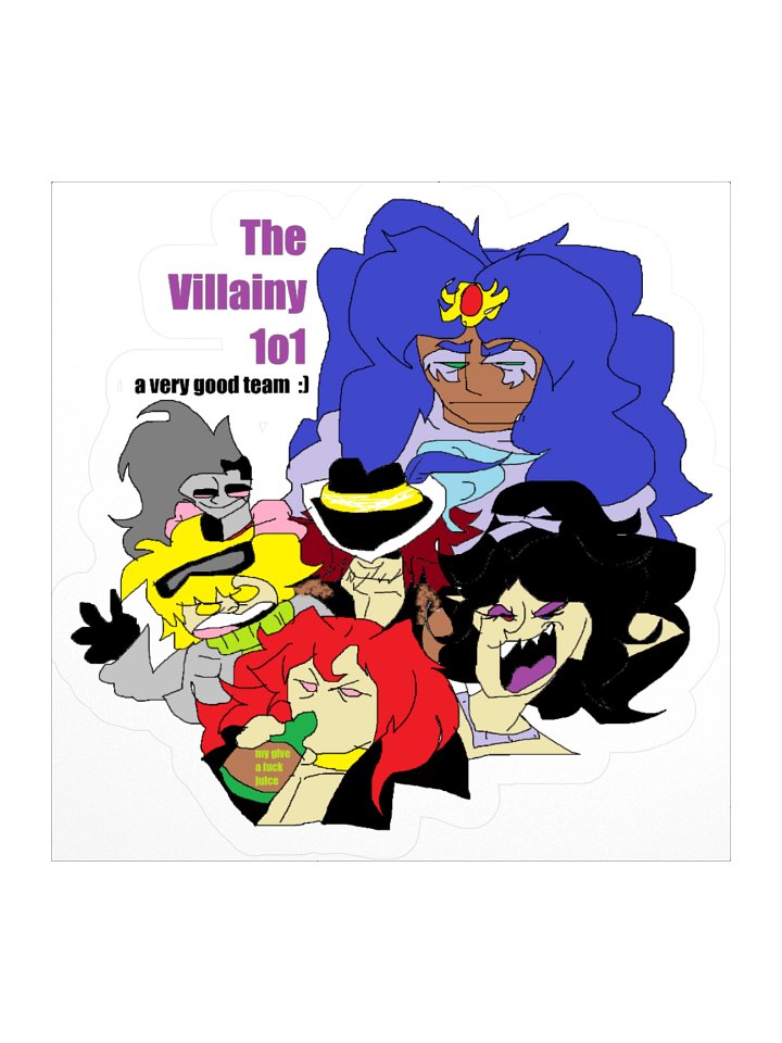 VILLAINY 101 - April Fools Sticker 2026 *LIMITED* product image (1)