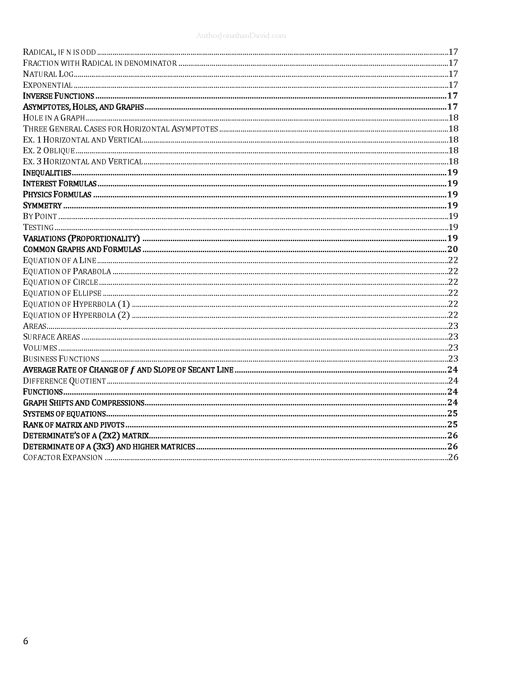 The Ultimate Cheat Sheet for STEM Majors | ALGEBRA product image (3)