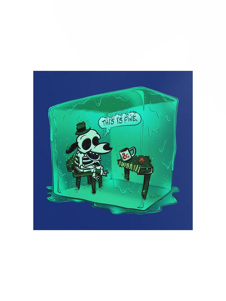 The Gelatinous Optimist | Matte Poster Print product image (5)