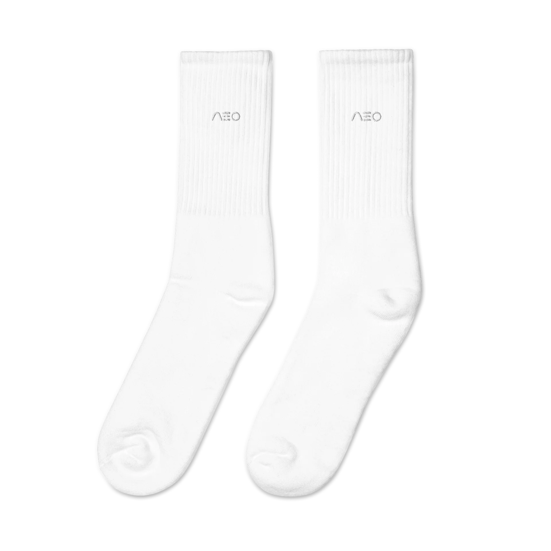 VAEO SIGNAL Embroidered Crew Socks product image (4)