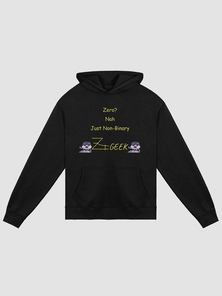 Zero Nah Just Non-Binary Hoodie 1 product image (1)