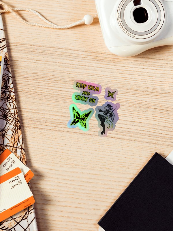 Emo on - Holo Stickers product image (2)