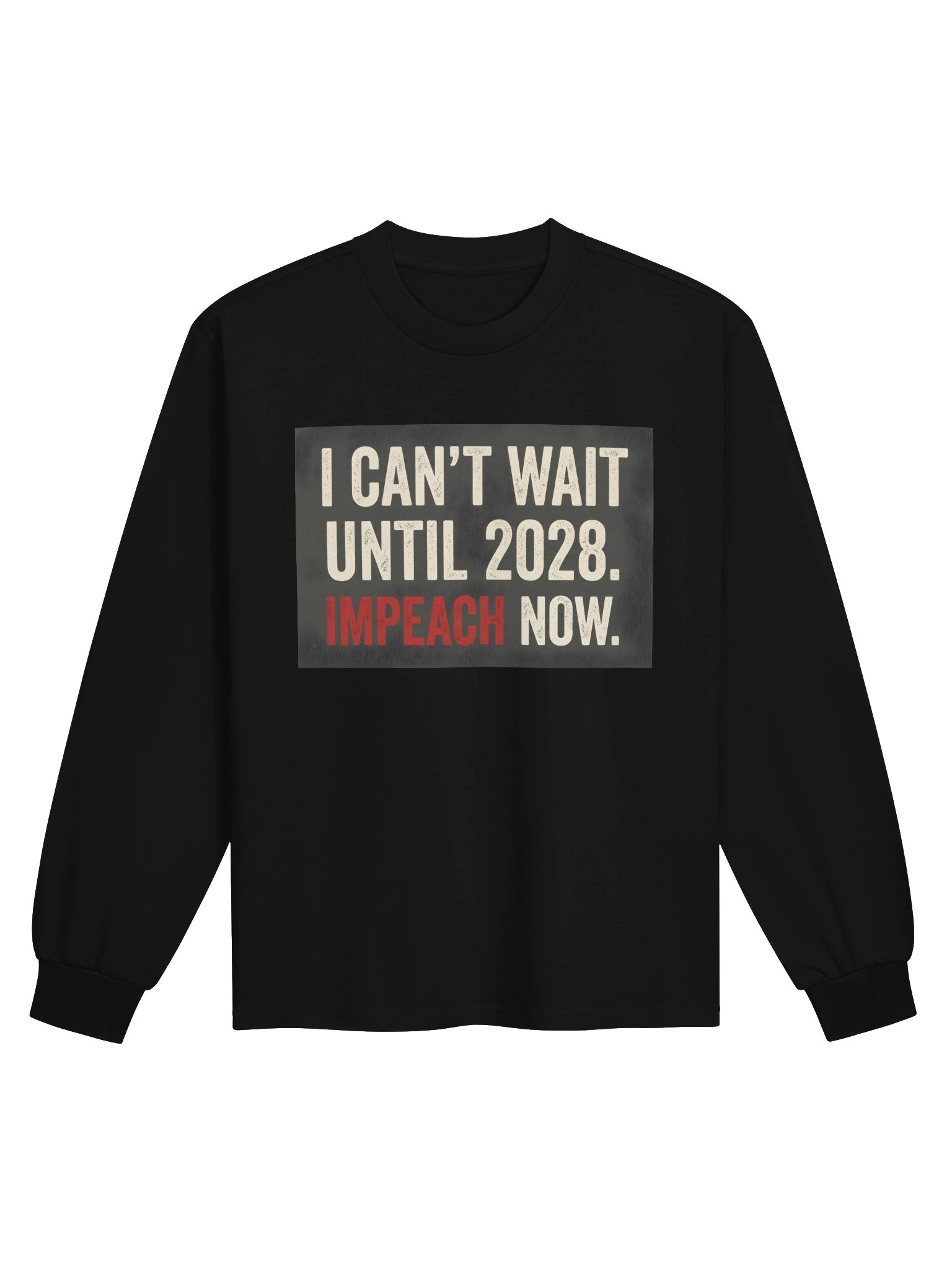 Impeach Unisex Premium Heavyweight Long Sleeve Shirt product image (1)