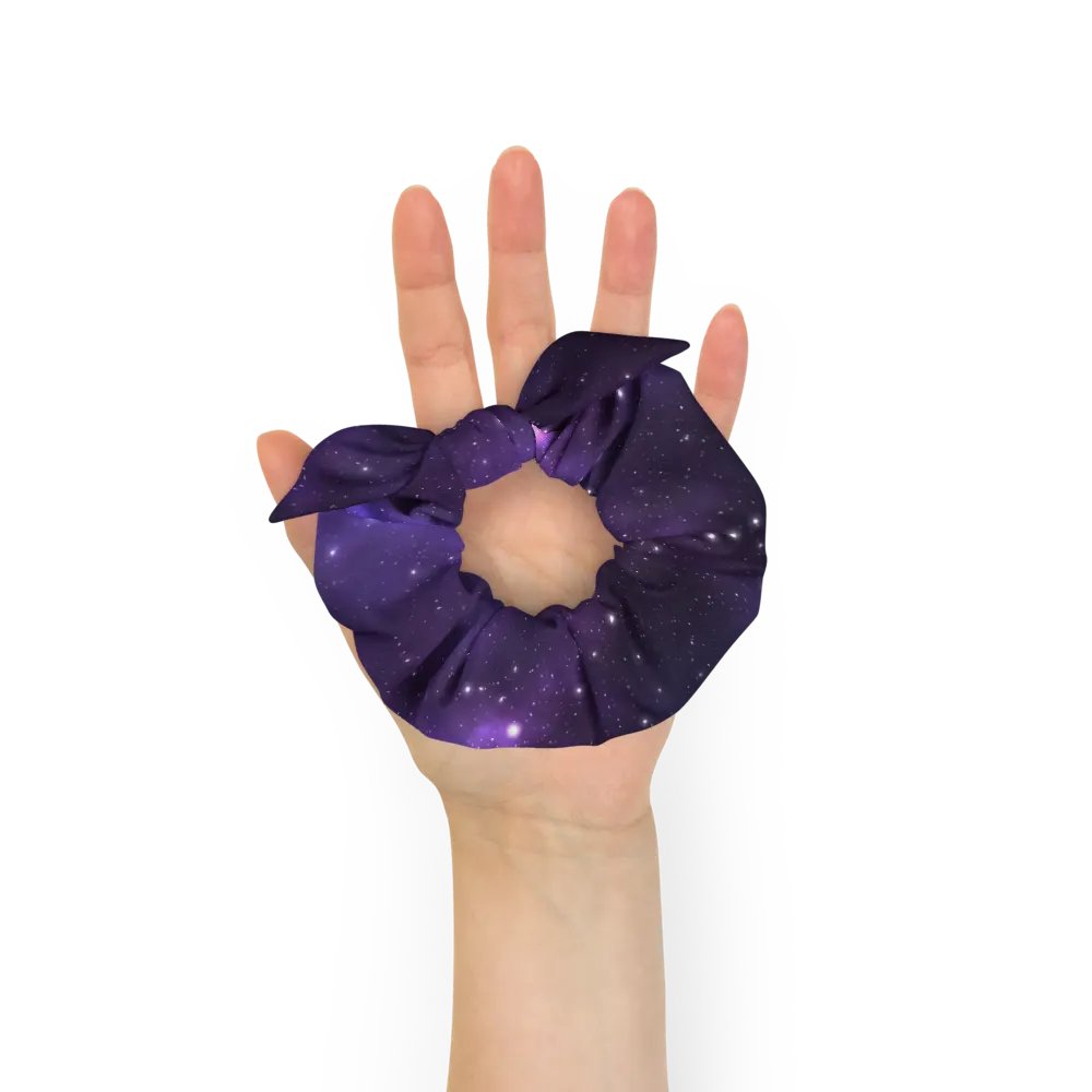 Galaxy scrunchie product image (6)