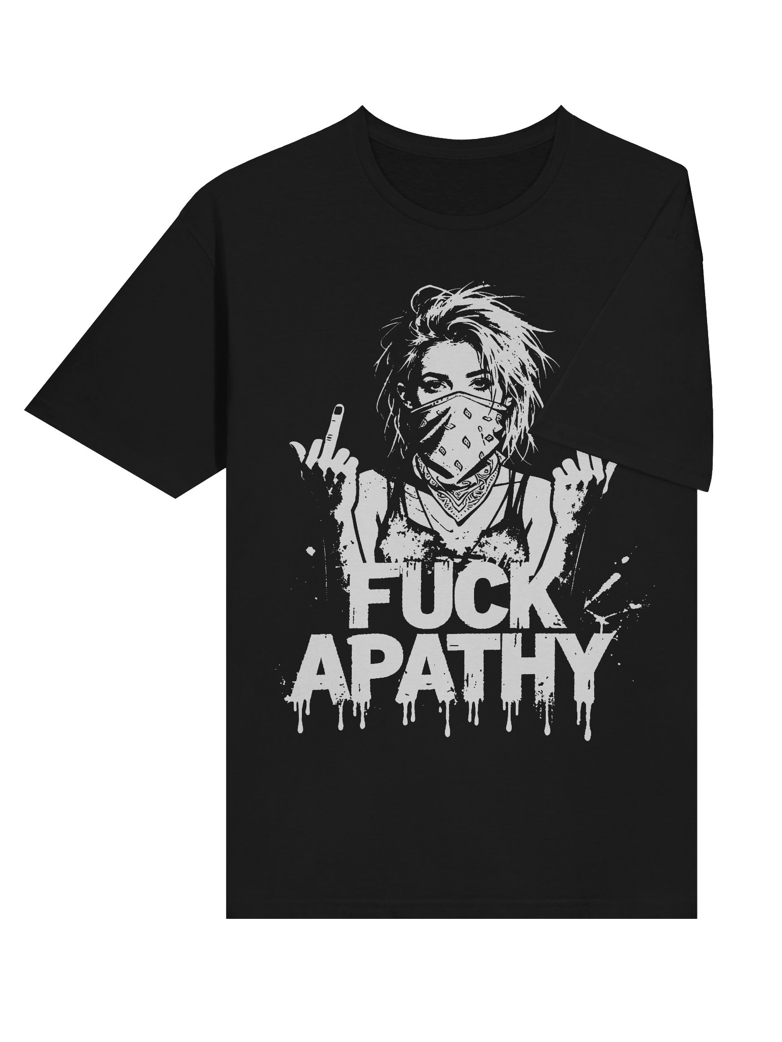 "Fuck Apathy" // Lightweight Tee product image (7)
