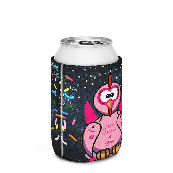 Starship Valkyrie Pixie's Chicken and Fish Coozie product image (2)