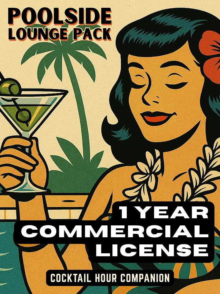 Poolside Lounge Pack - 1 Year Commercial License product image (1)