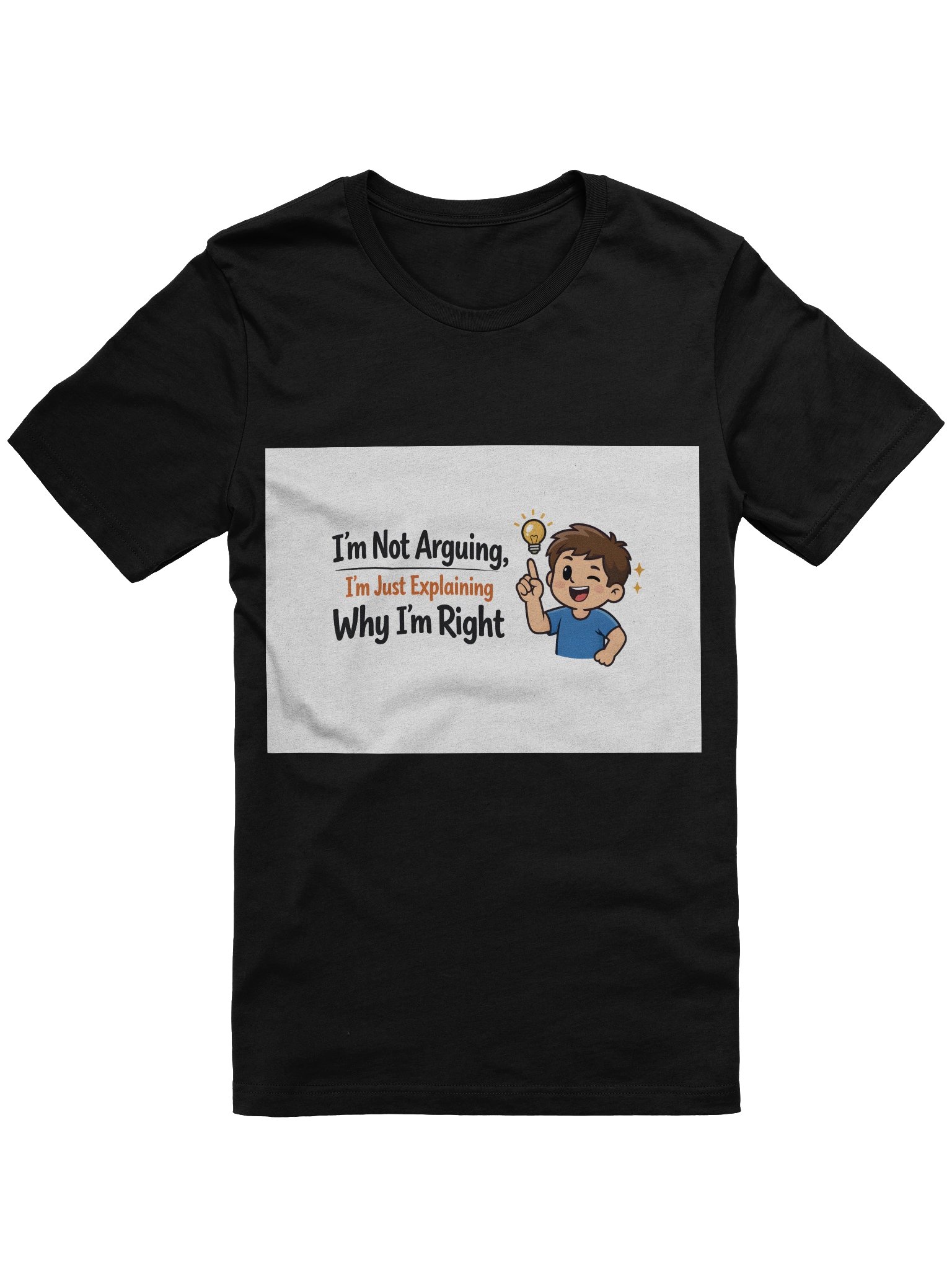 I'm Not Arguing, I'm Just Explaining Why I'm Right T-Shirt product image (2)