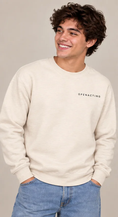 Sudadera sin capucha «ACCIÓN!» product image (3)