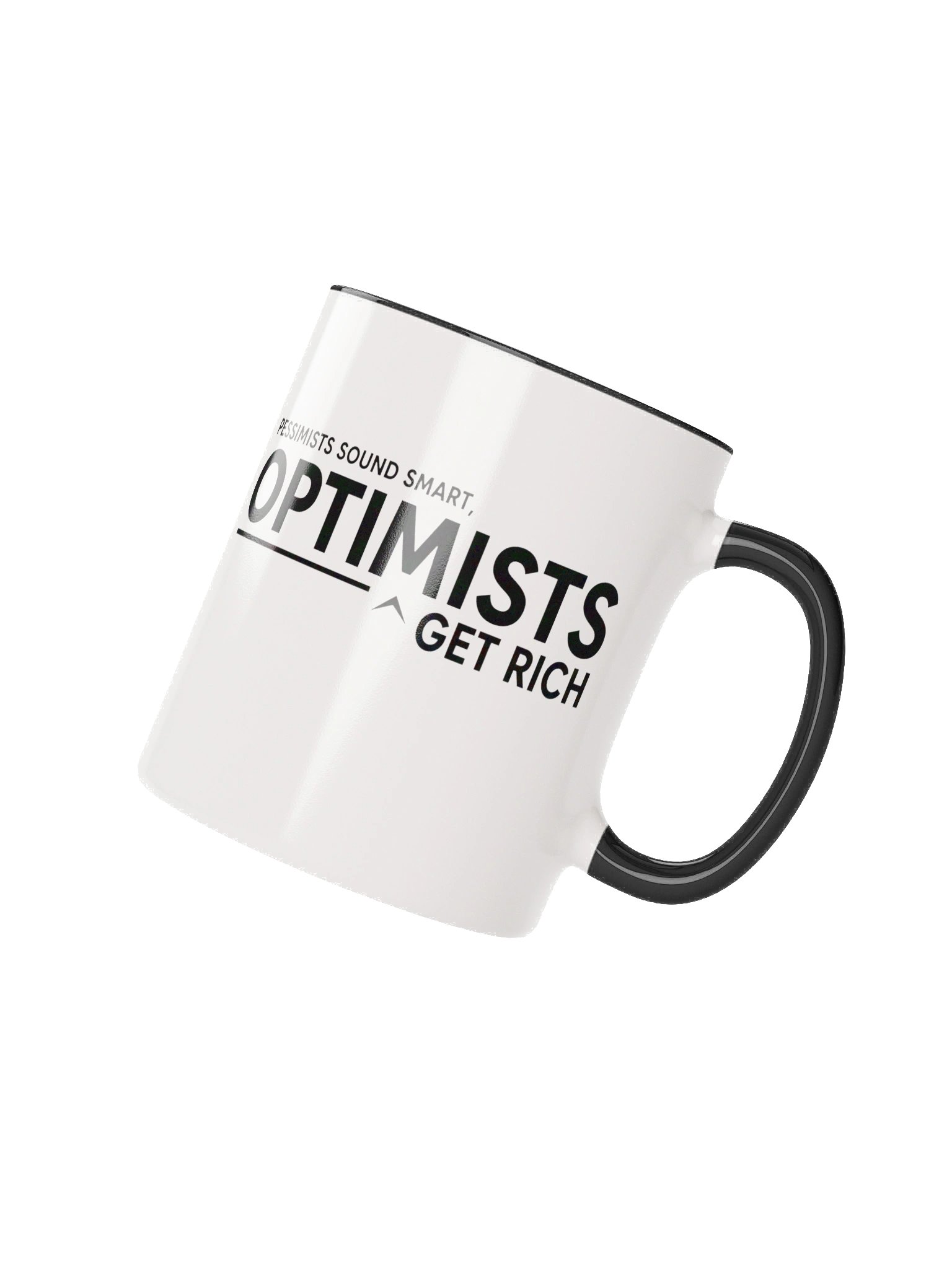 Optimists Get Rich Mug — For the Builders Who Bet on Themselves product image (2)