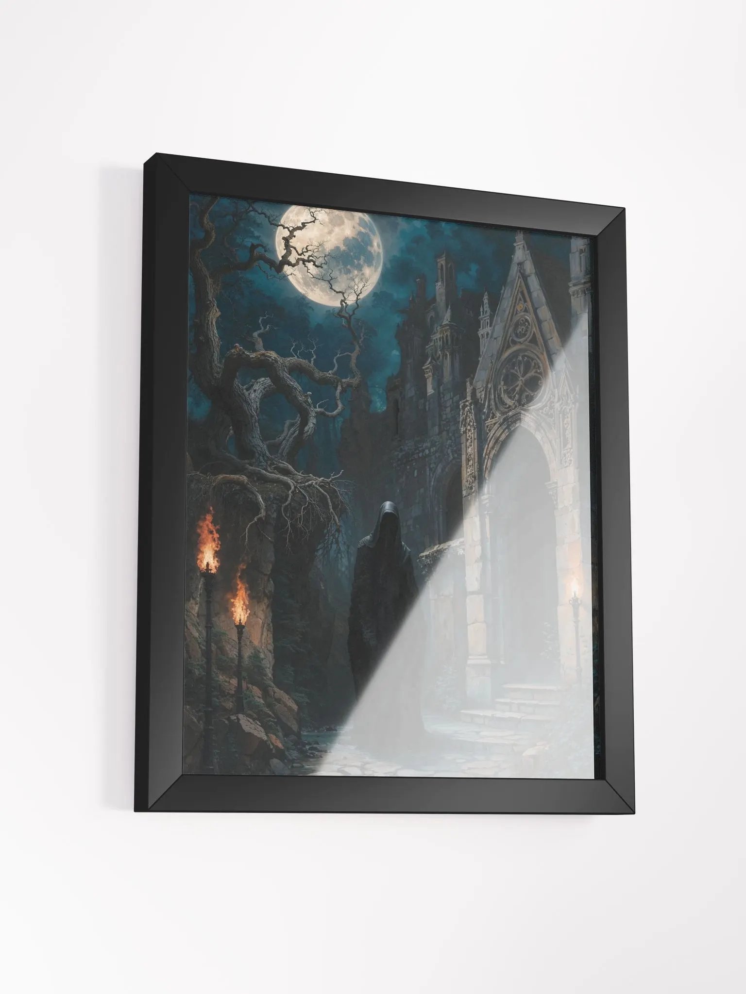 Moonlit Gothic Framed Print product image (17)