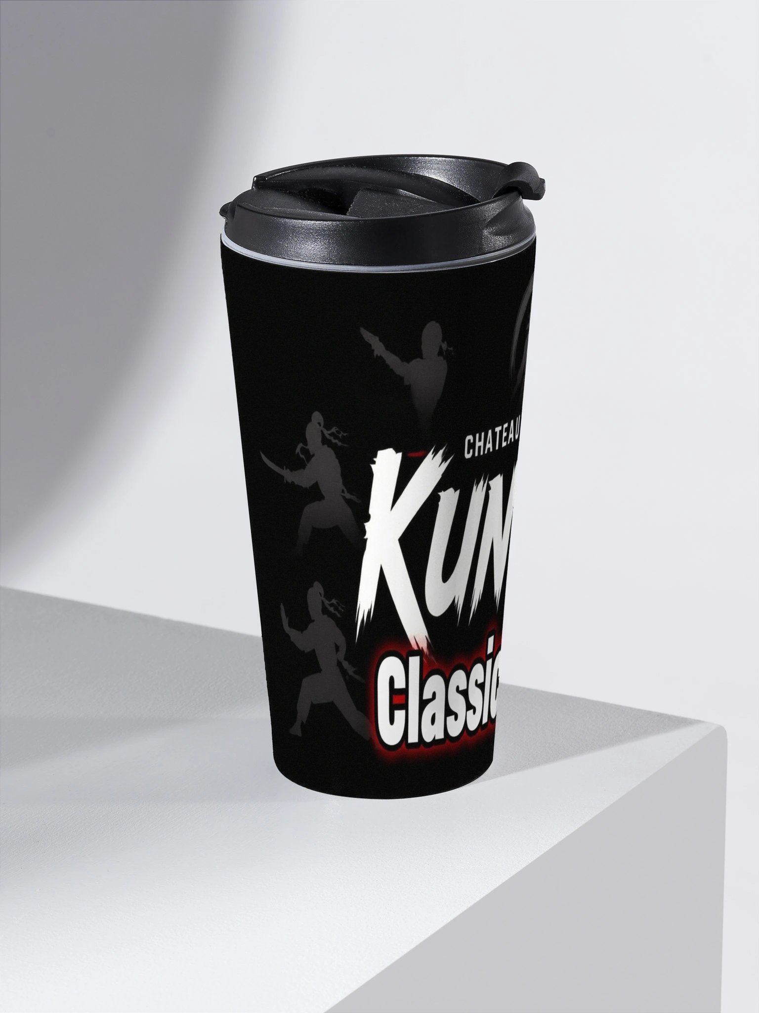 "Turbid" Kung Fu Collage Stainless Steel Travel Mug product image (2)