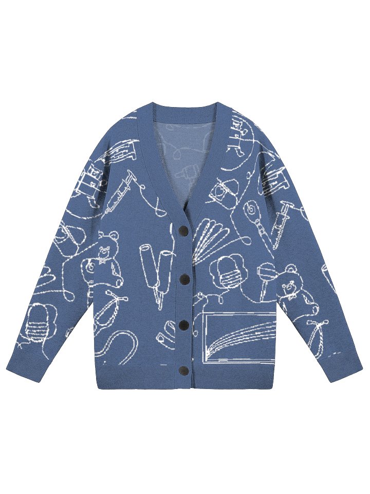 Service Lines (Pediatrics - Blue Cardigan) product image (1)