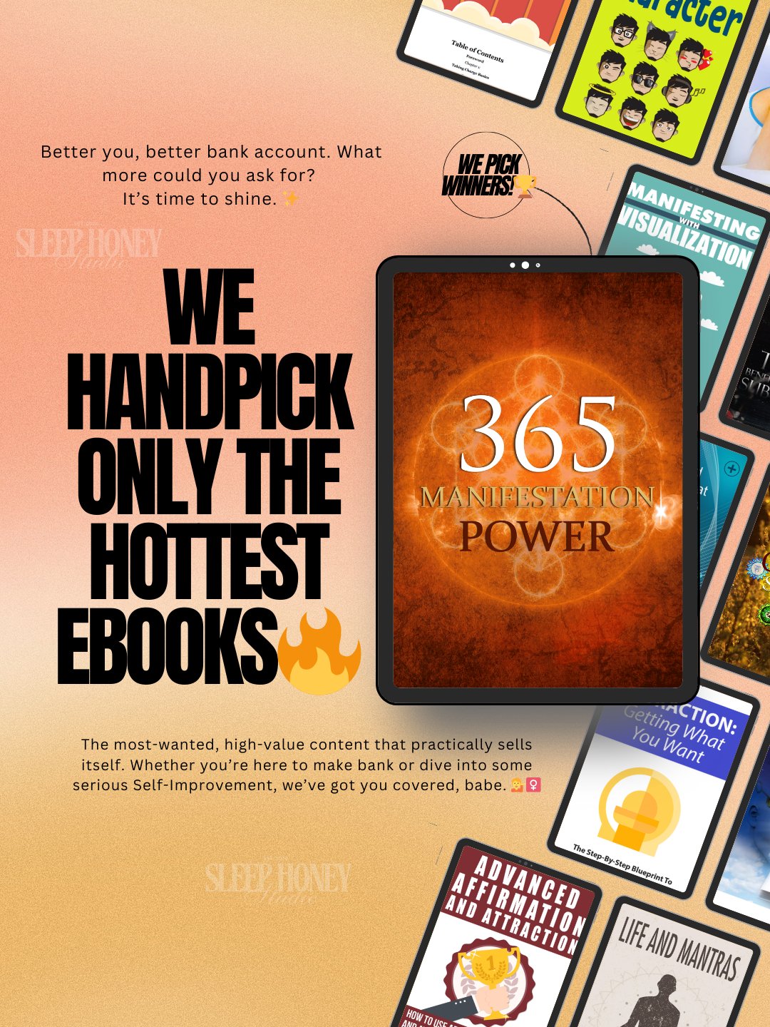 Manifestation & Abundance Bundle 250 Spiritual eBooks With Resell Rights product image (2)