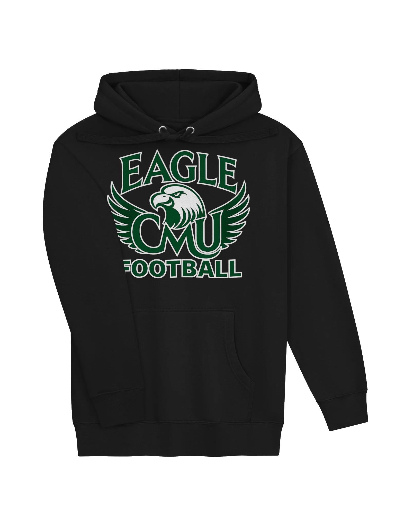 CMU Eagles Football Logo Hoodie product image (19)