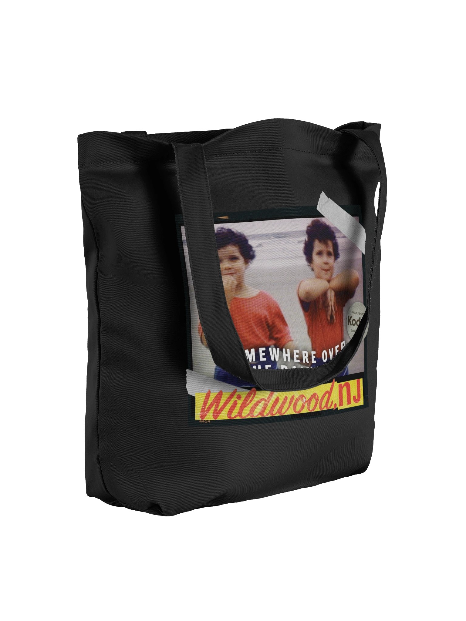 Wildwood, NJ - Somewhere Over the Rainbow Beach Tote product image (4)