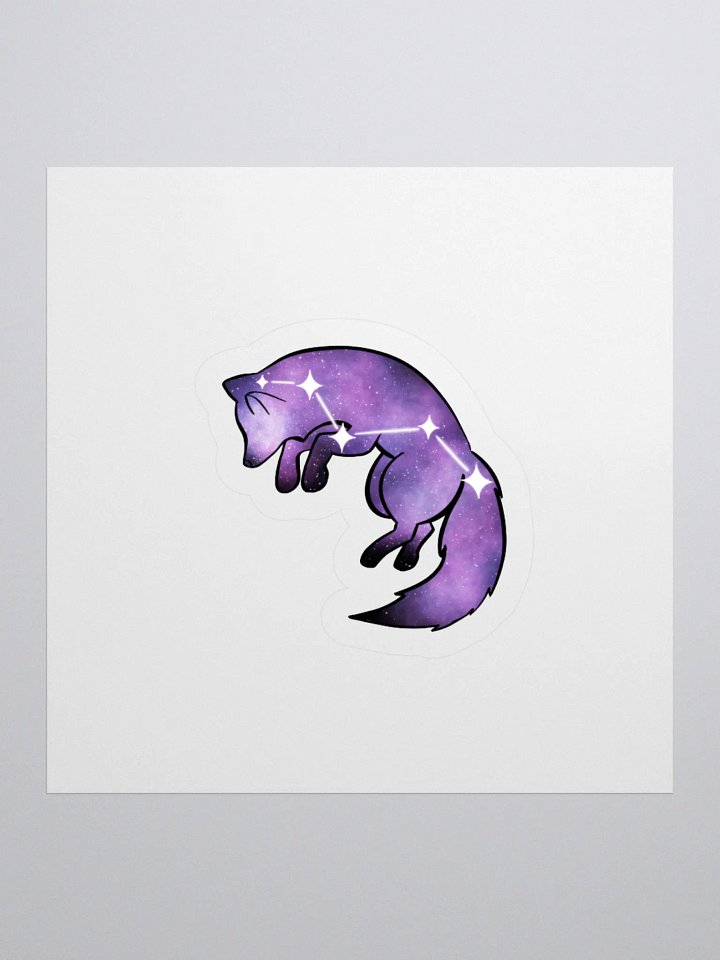 Celestial Fox Sticker product image (3)