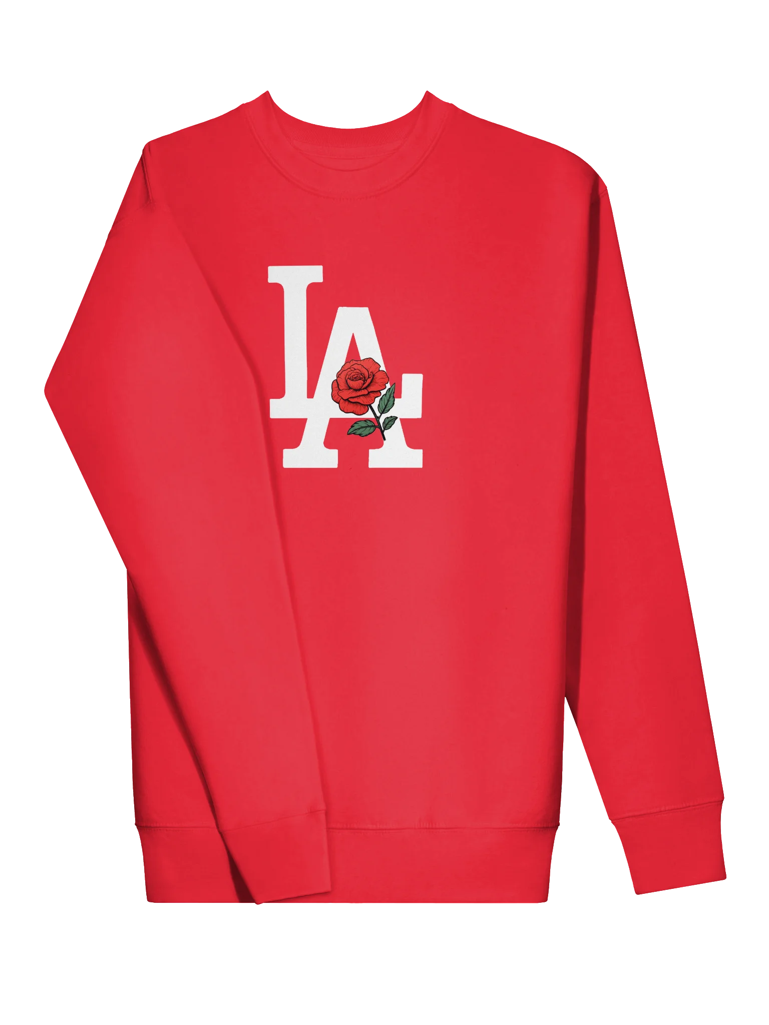 LA Red Rose Premium Crewneck Sweatshirt product image (3)