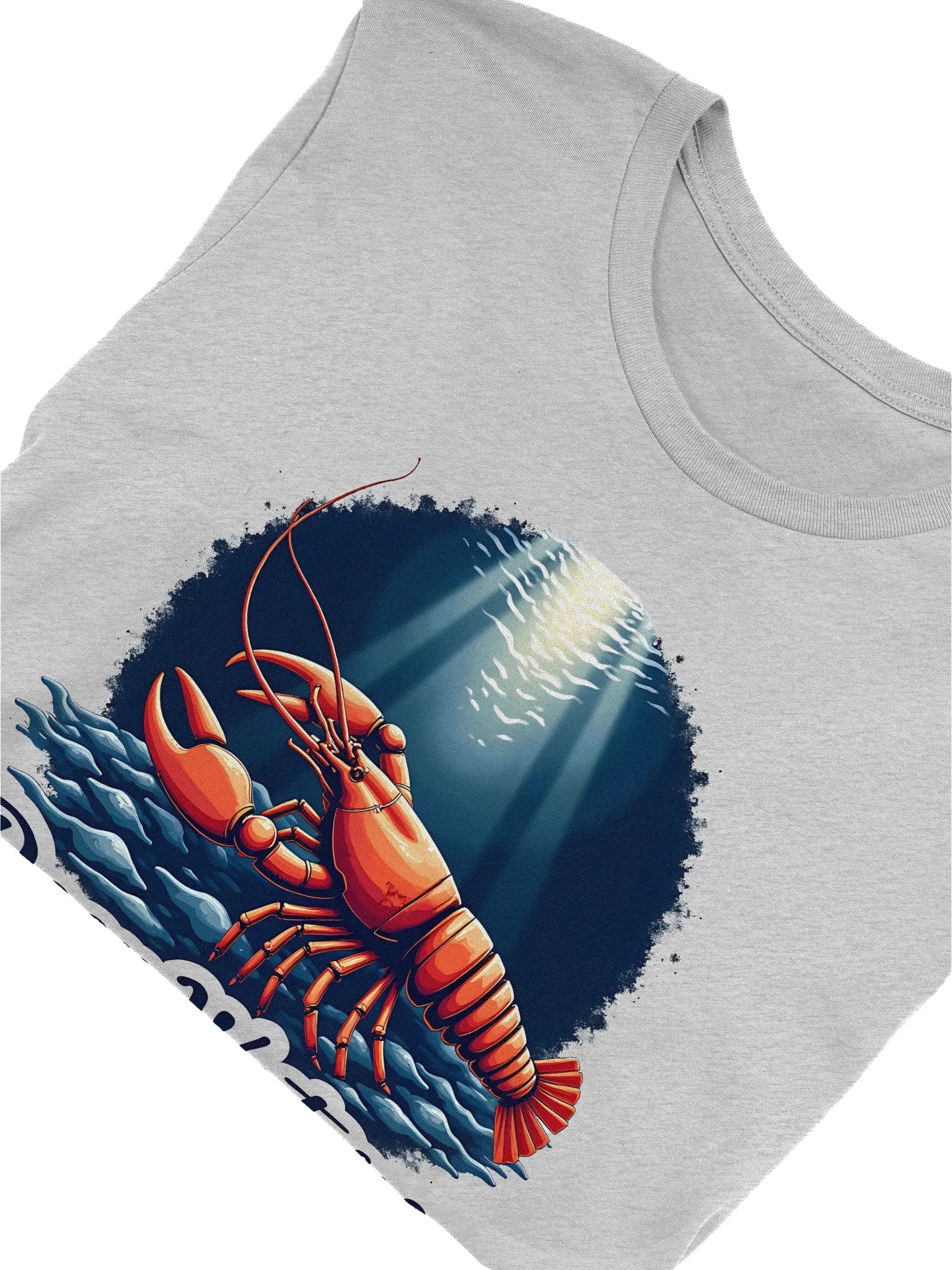 Deep Waters Create Strong Souls | Inspirational Lobster Unisex T-Shirt product image (5)