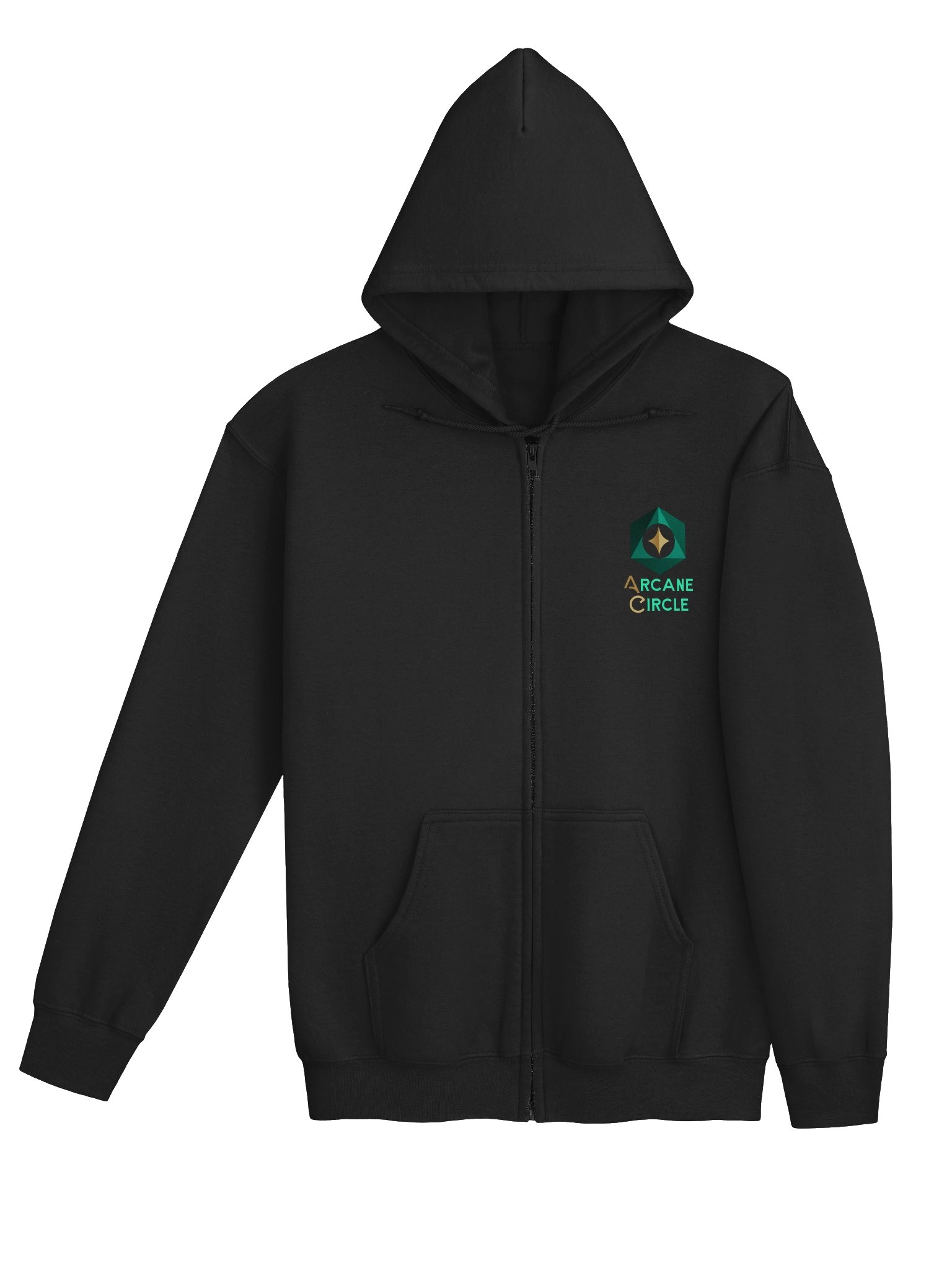 Arcane Circle Zip-Up Hoodie product image (4)