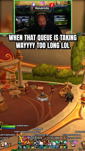 When you're waiting for that queue and vibe. #shorts #worldofwarcraft #warcraft #wow #midnight