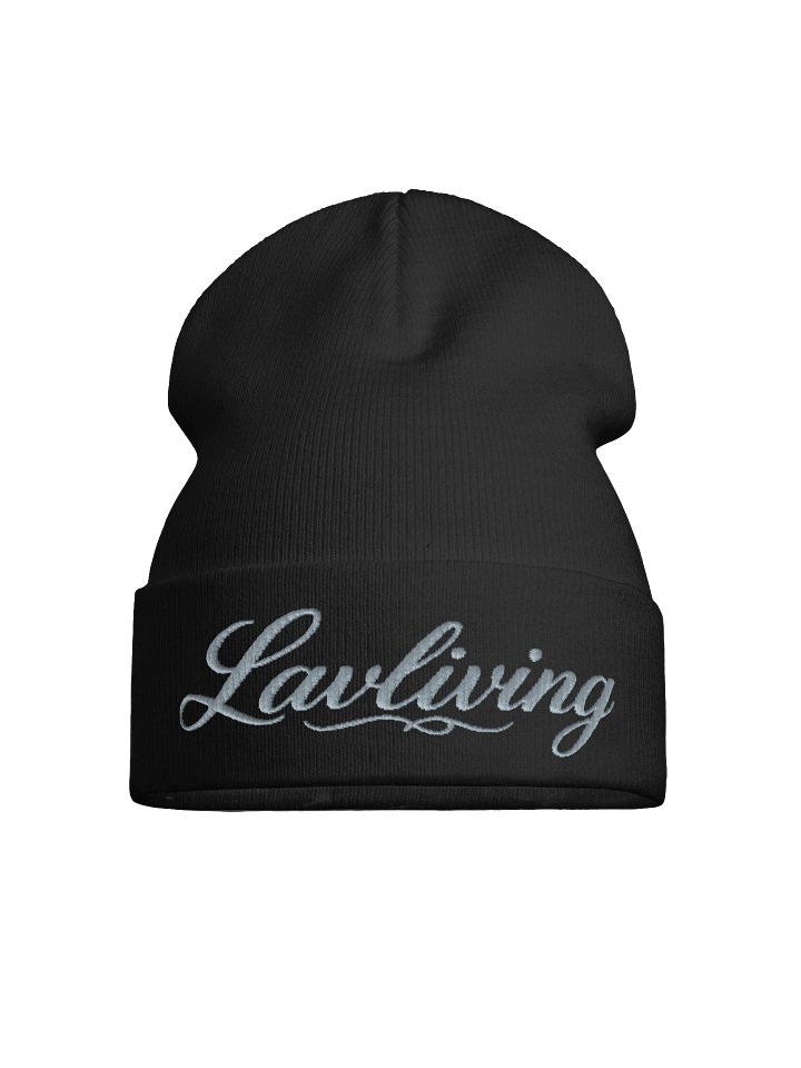 Lavliving — Platinum Knit Beanie — actual product view